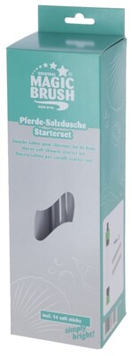 MagicBrush Pferde-Salzdusche Starterset